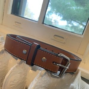 Hanks Amish Gunner Stitched Belt